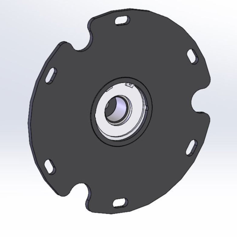 Tapa peladora M6 PRO izquierda (completo)