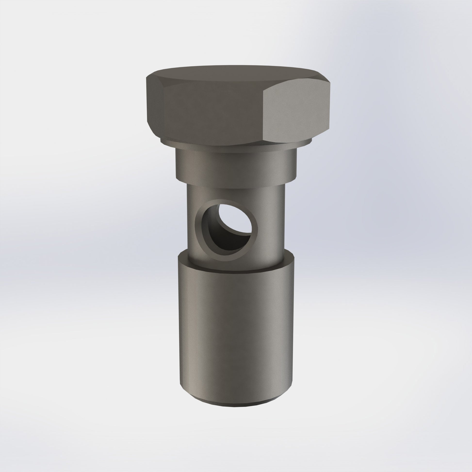 Tornillo  hueco simple 3/8"