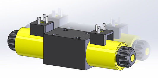 Electroválvula doble ng06 p-t, a y b cerrados